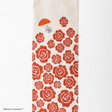 ＜MOOMINコラボ＞西陣織なごや帯「Little My flying over roses」