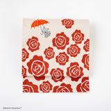 ＜MOOMINコラボ＞西陣織なごや帯「Little My flying over roses」