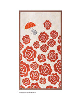 ＜MOOMINコラボ＞西陣織額装「Little My flying over roses」