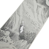 ＜MOOMINコラボ＞西陣織なごや帯「MOOMIN’s Treasure Dive-ムーミンの宝探しダイブ-」モノクロ