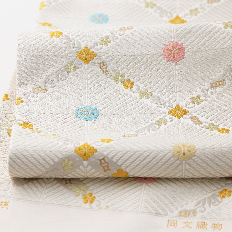 巴里 パリ たすき 襷柄 唐花 七宝 袋帯 西陣織 – ROKUMONJIYA ONLINE STORE